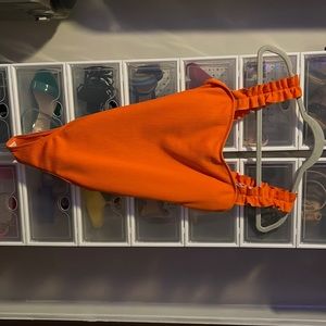 Bright orange onsie
